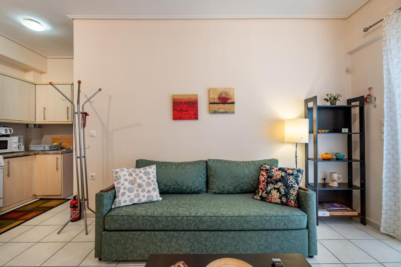 Apartamento Flat In Excellent Location With Private Parking Atenas Exterior foto