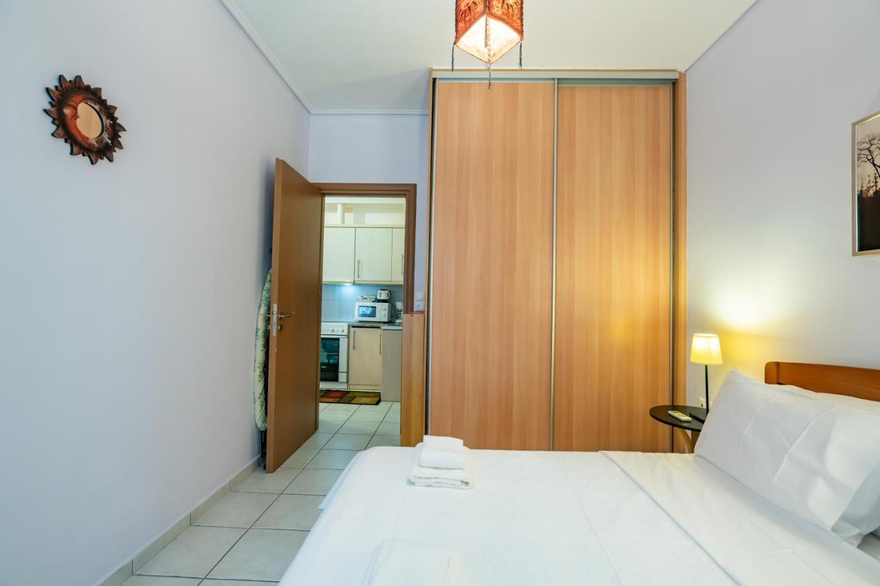 Apartamento Flat In Excellent Location With Private Parking Atenas Exterior foto